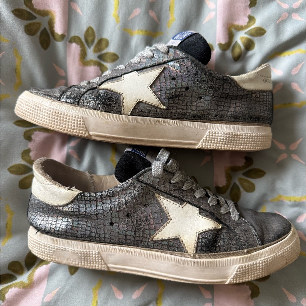 Golden Goose Metallic May Sneakers